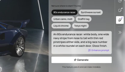 Starter chips under the prompt: tap one to fill the box