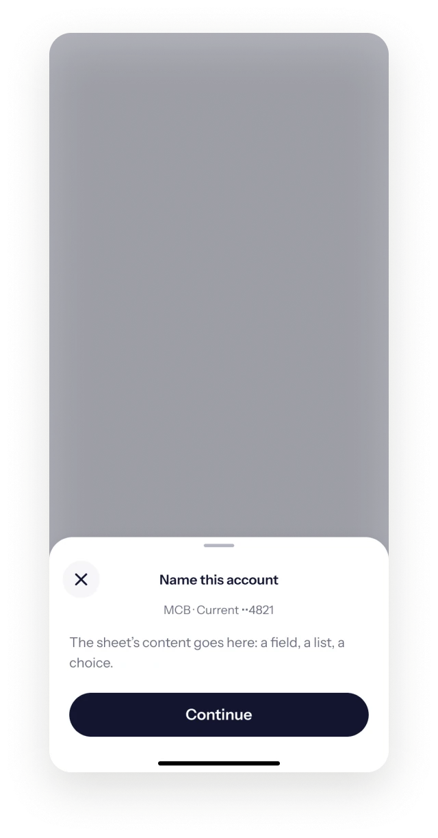 Sheet